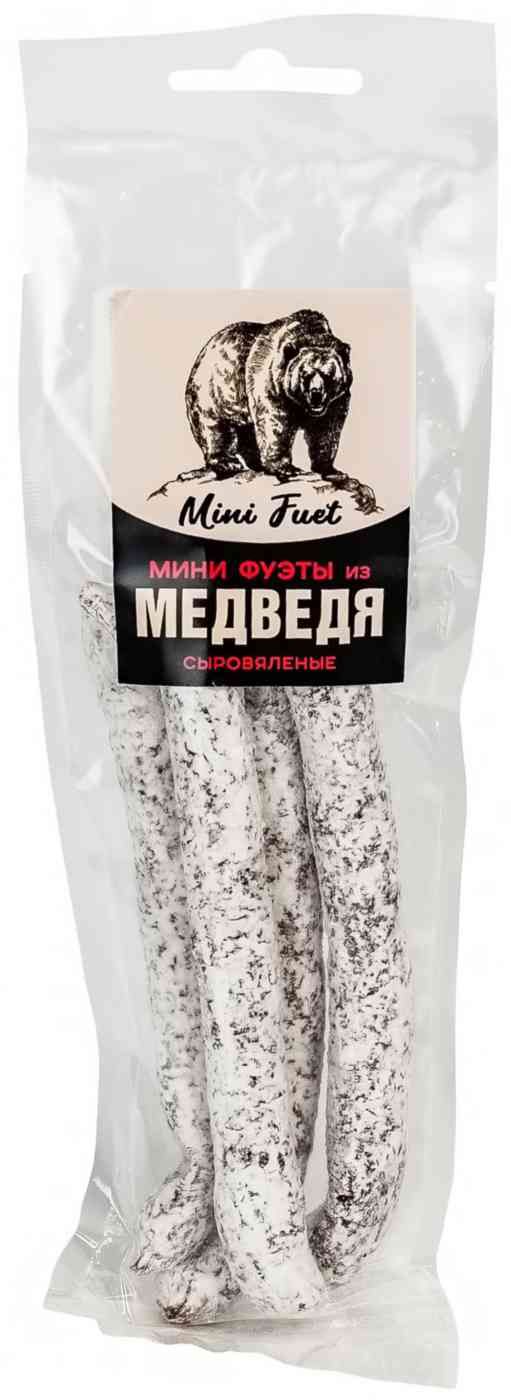 Охота Мини фуэт из медведя колбаски 80гр.
