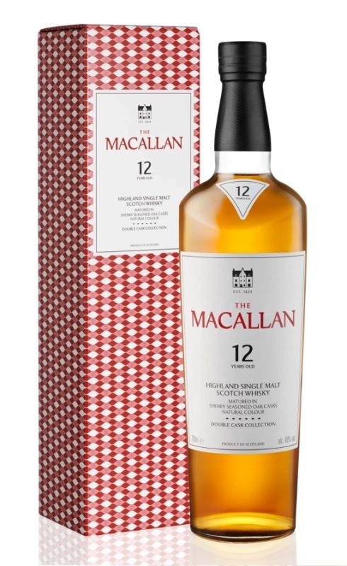 макаллан дабл каск 12 лет виски шотландский односолодовый в п/у 0,7 л (macallan double cask 12 years old in gift box) фото - магазин Krasnikov Wine