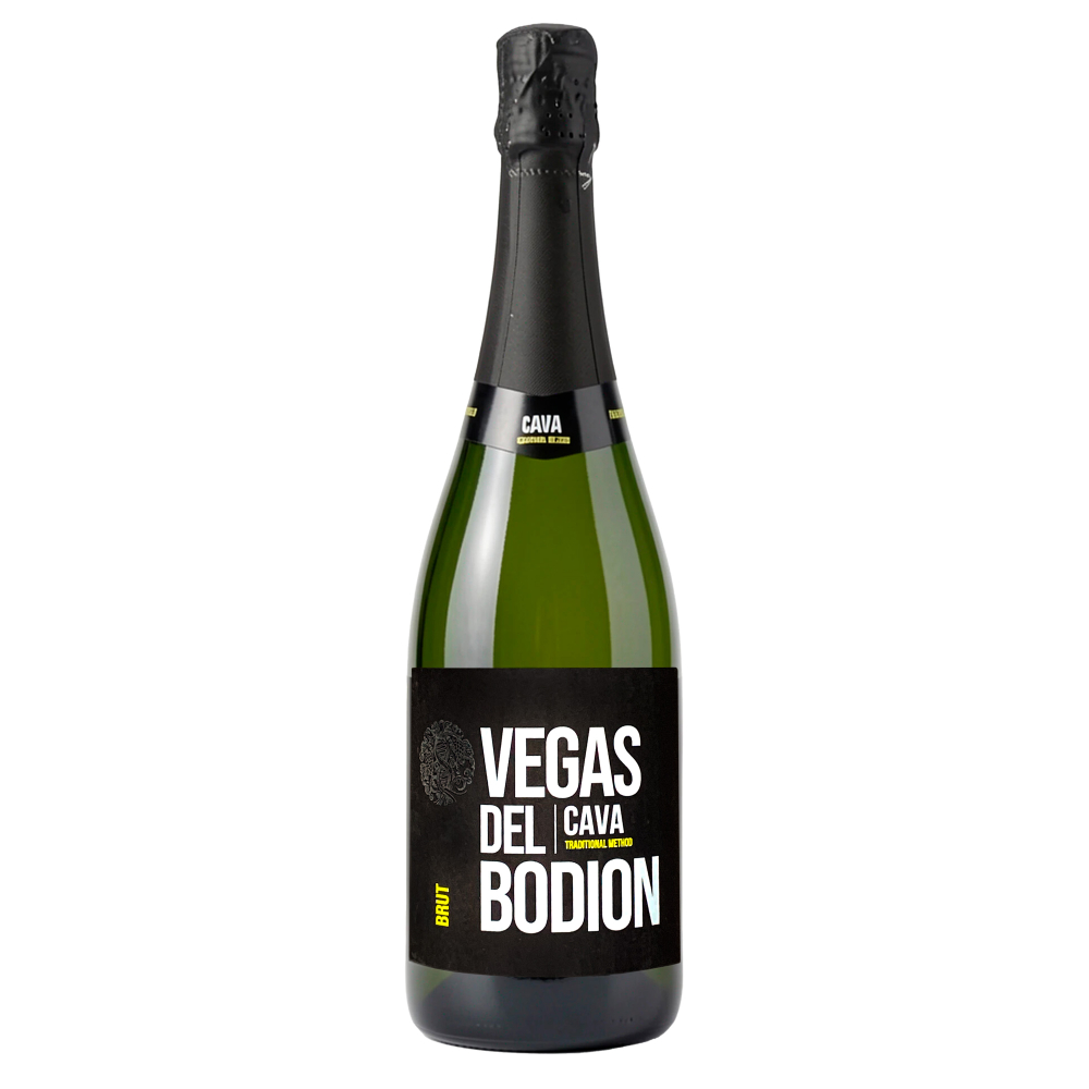 вегас дель бодион кава вино игристое брют белое 0,75 л (vegas del bodion cava brut) фото - магазин Krasnikov Wine