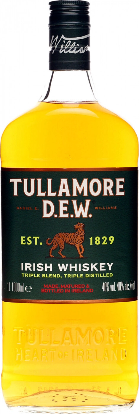талмор дью ирландский виски 1 л (tullamore dew irish whiskey) фото - магазин Krasnikov Wine