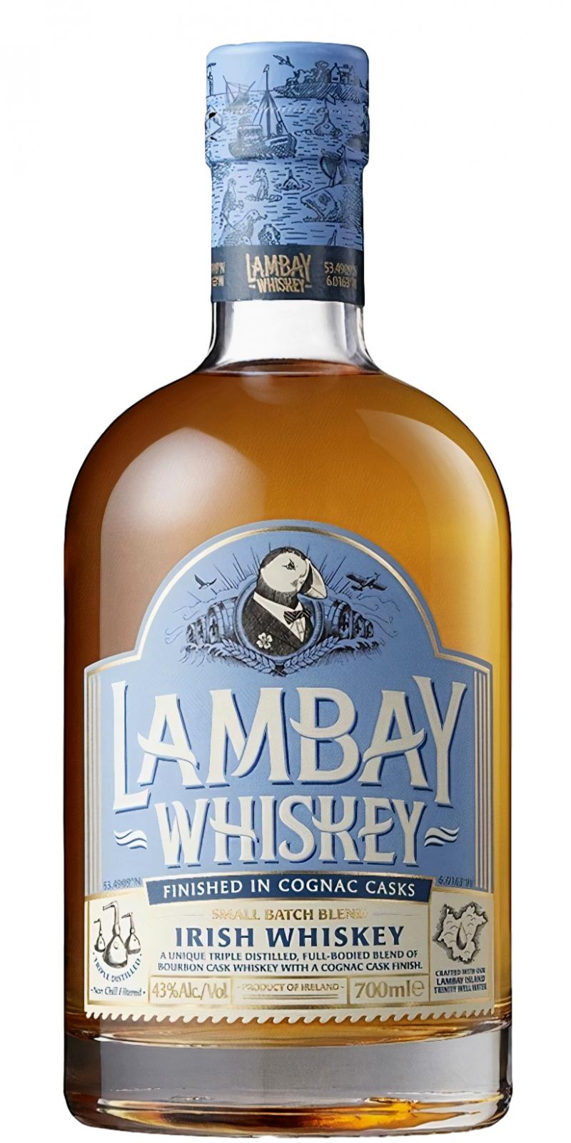 ламбей смол бетч бленд айриш виски купажированный 0,7 л (lambay small batch blend irish whiskey) фото - магазин Krasnikov Wine