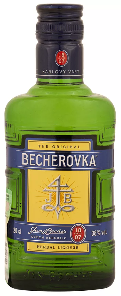 бехеровка ликер десертный (becherovka) 0,2л фото - магазин Krasnikov Wine