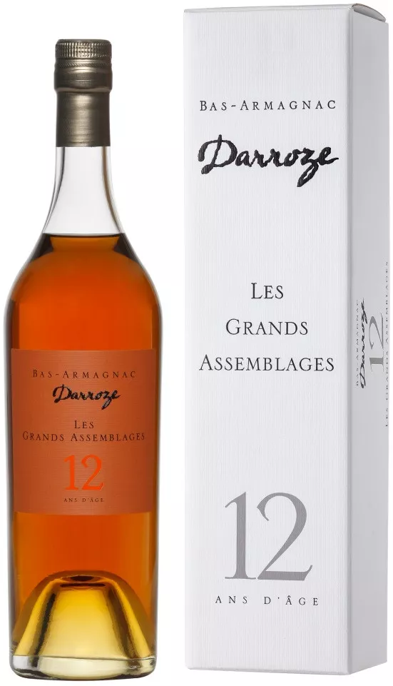 баз-арманьяк дарроз ле гран ассамбляж 12 ан д'аж арманьяк в п\у (darroze les grands assemblages 12 ans d'age bas-armagnac gift box) фото - магазин Krasnikov Wine