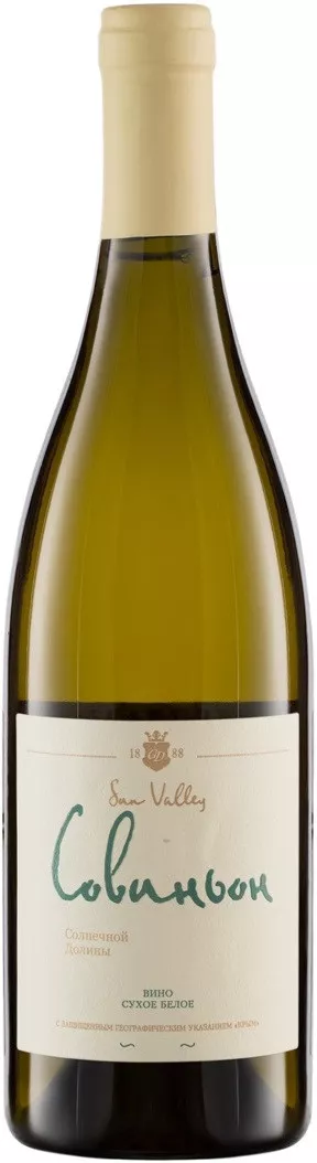 совиньон солнечной долины вино згу сухое белое (sun valley sauvignon) фото - магазин Krasnikov Wine