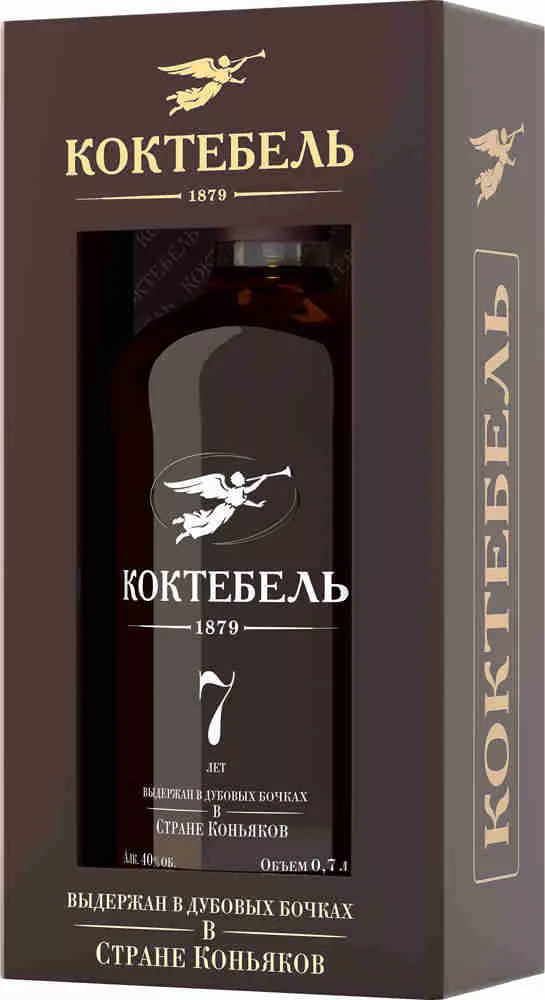 коктебель коньяк 7 лет кв фото - магазин Krasnikov Wine
