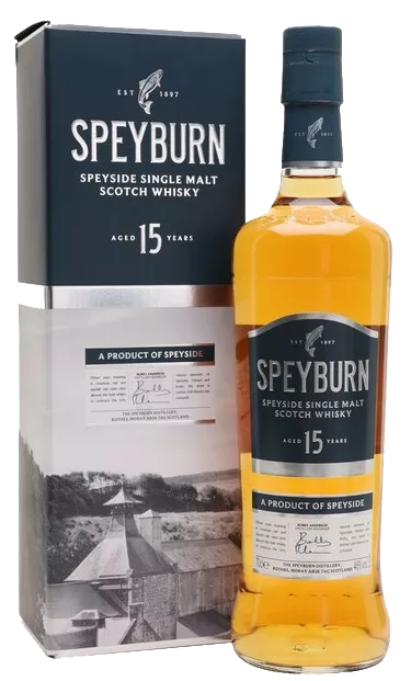 спейбёрн 15 лет виски шотландский односолодовый (speyburn 15 years gift box) фото - магазин Krasnikov Wine