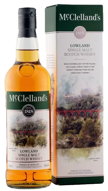 макклелландс лолэнд виски (mcclelland's lowland gift box) фото - магазин Krasnikov Wine