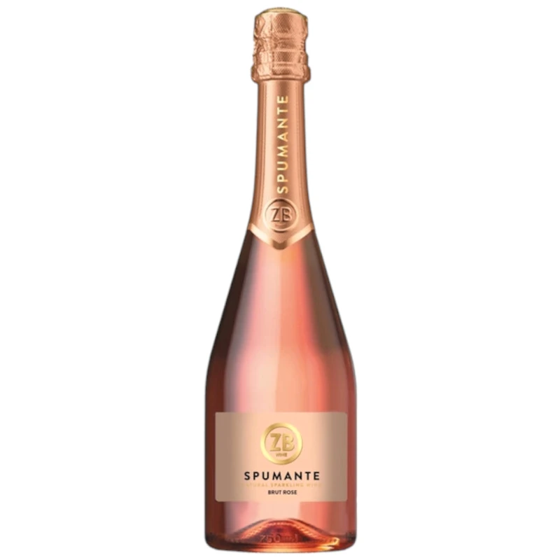 зб вайн спуманте игристое вино брют розовое (zb wine spumante rose brut) фото - магазин Krasnikov Wine