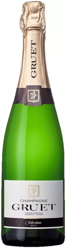 грюэ селекшн игристое вино брют белое (gruet selection brut champagne) фото - магазин Krasnikov Wine