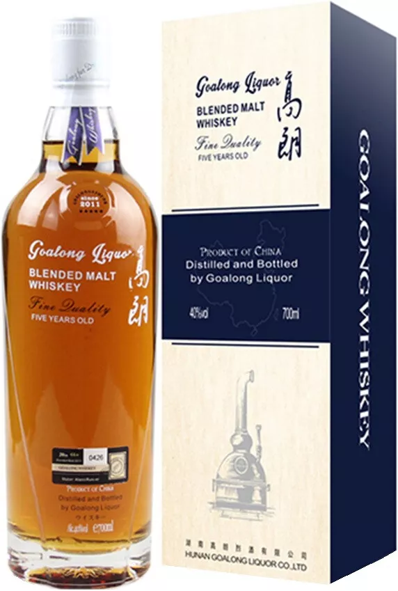 гоалонг блендед молт виски китайский в п\у (goalong blended malt in gift box) фото - магазин Krasnikov Wine