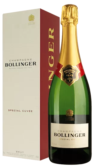 боллинжер спесьяль кюве шампанское брют белое в п\у 0,75 л (bollinger special cuvee brut in gift box) фото - магазин Krasnikov Wine