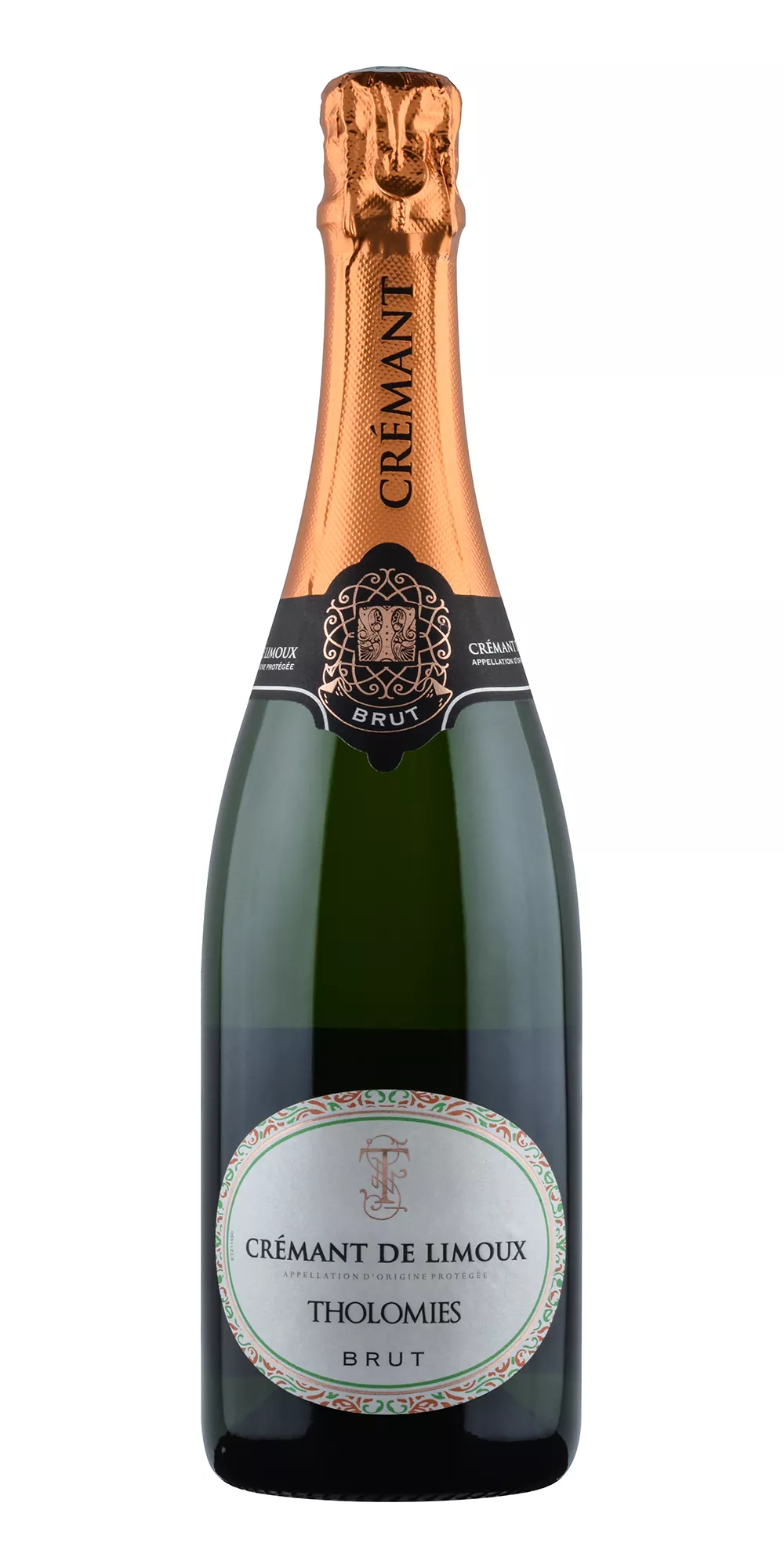 креман де лиму толоми вино игристое брют белое 0,75 л (crémant de limoux tholomies) фото - магазин Krasnikov Wine