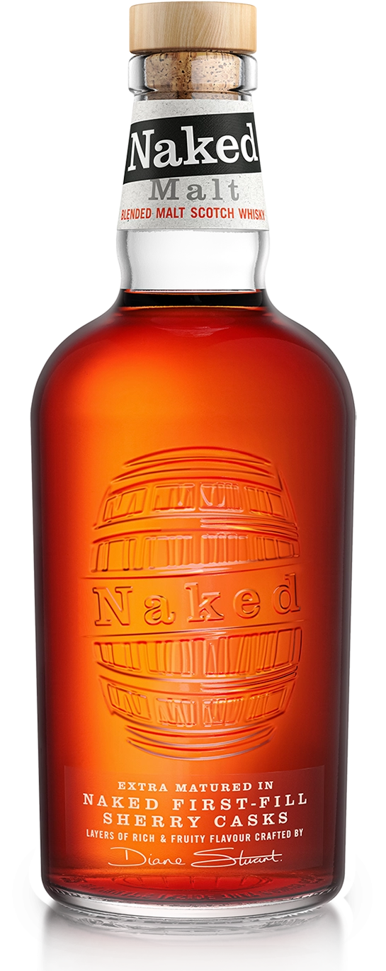 нэйкид молт виски шотландский солодовый 0,7 л (the naked malt whisky) фото - магазин Krasnikov Wine