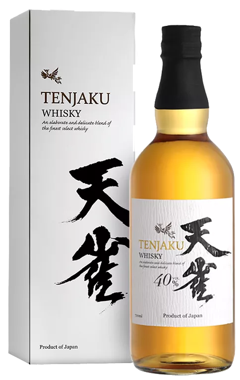 тенжаку виски японский купажированный 0,7 л в п/у (tenjaku blended japanese whisky gift box) фото - магазин Krasnikov Wine