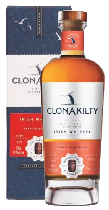 клонэкилти порт каск финиш ирландский купажированный виски в п\у (clonakilty port cask finish in gift box) фото - магазин Krasnikov Wine