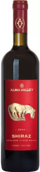 альма велли shiras 2020 вино згу сухое красное (alma valley shiraz 2020) фото - магазин Krasnikov Wine