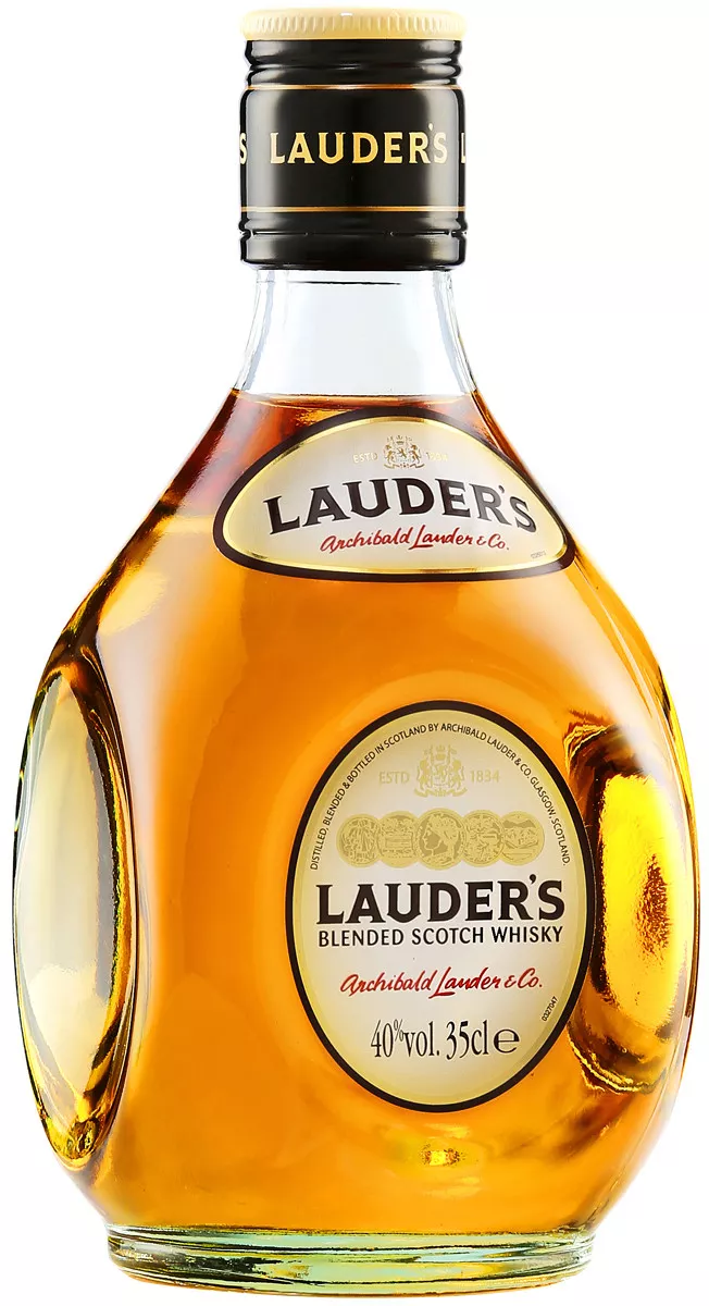 лаудер'с виски шотландский купажированный (lauder's scotch whisky) 0,35л фото - магазин Krasnikov Wine