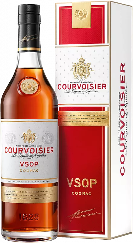 курвуазье всоп коньяк в п\у 0,7 л (courvoisier vsop in gift box) фото - магазин Krasnikov Wine