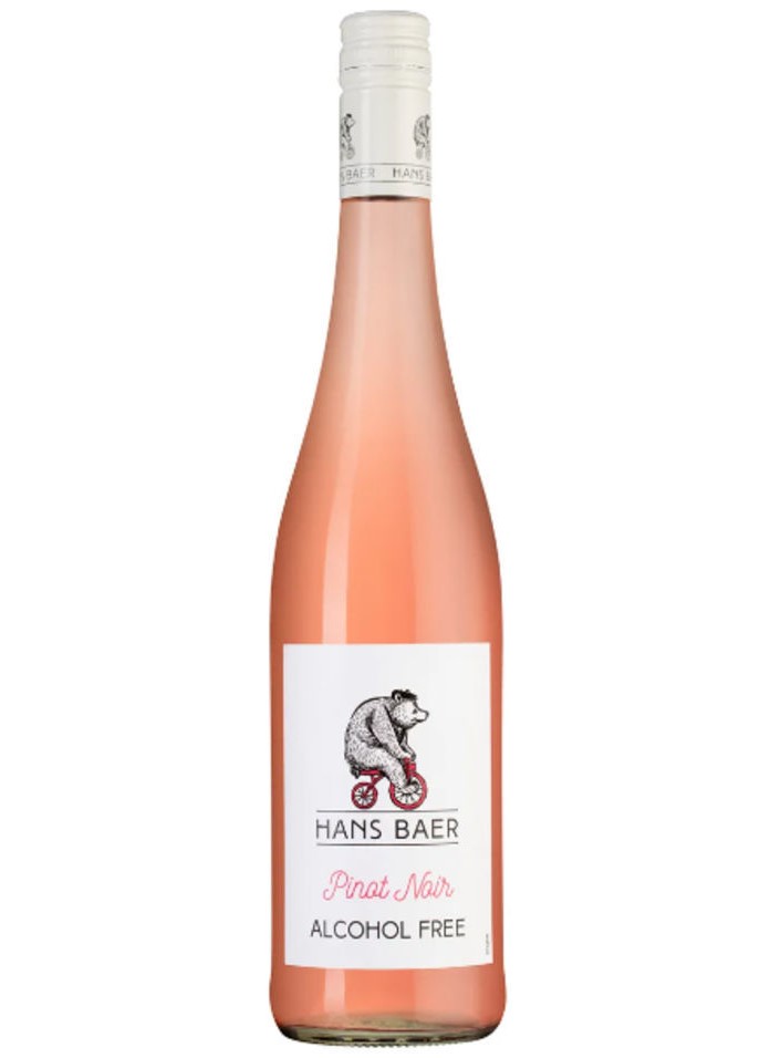Ханс Баер Пино Нуар вино безалкогольное розовое 0.75 л. (Hans Baer Pinot Noir Rose Alcohol Free 0.75 l.)