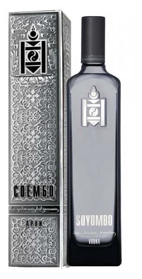 соёмбо водка особая 0,7 л в п/у (soyombo vodka in gift box) фото - магазин Krasnikov Wine