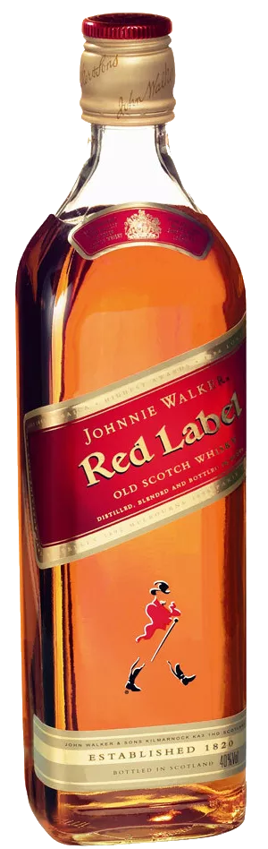 джонни уокер ред лейбл виски 1 л (johnnie walker red label blended scotch whisky) фото - магазин Krasnikov Wine