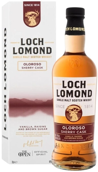 лох ломонд олоросо шерри каск виски шотландский солодовый в п/у 0,7 л (loch lomond oloroso sherry cask in gift box) фото - магазин Krasnikov Wine