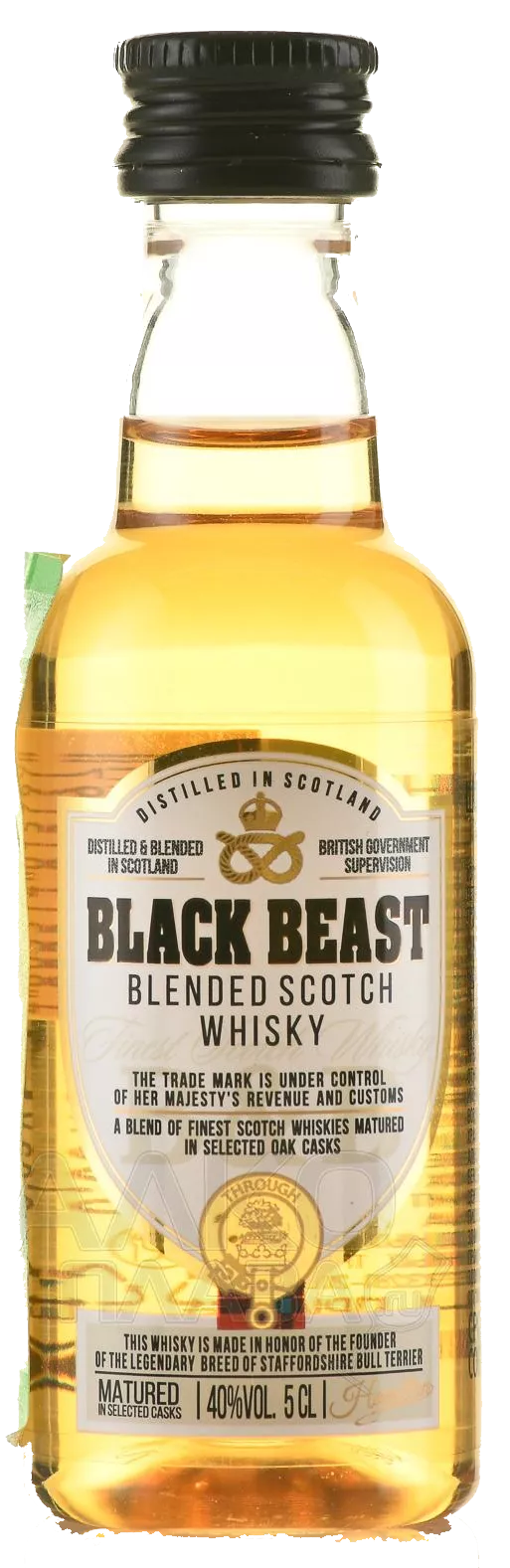 блэк бист виски купажированный (россия) (black beast blended scotch whisky (russia)) фото - магазин Krasnikov Wine