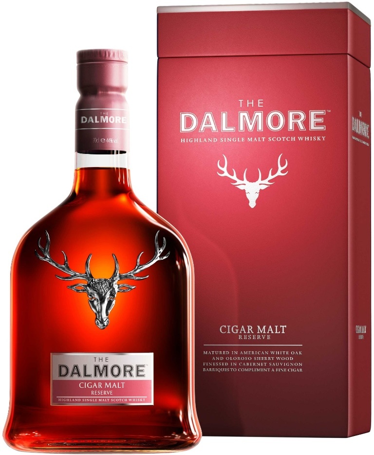 далмор сигар молт виски шотландский солодовый в п/у 1 л (the dalmore cigar malt reserve in gift box) фото - магазин Krasnikov Wine