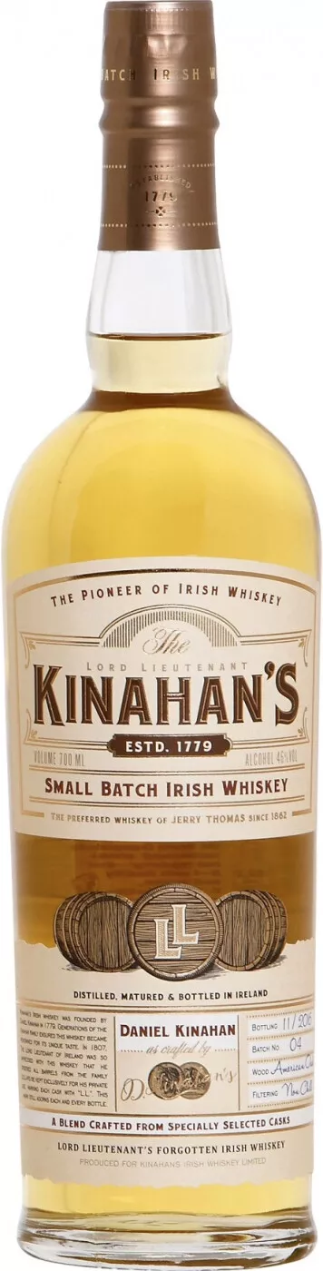 кинаханс смол батч виски ирландский купажированный (kinahans small batch irish whiskey) фото - магазин Krasnikov Wine
