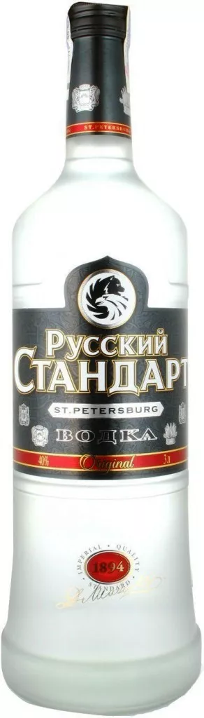 русский стандарт оригинал водка (russian standard original vodka)  фото - магазин Krasnikov Wine