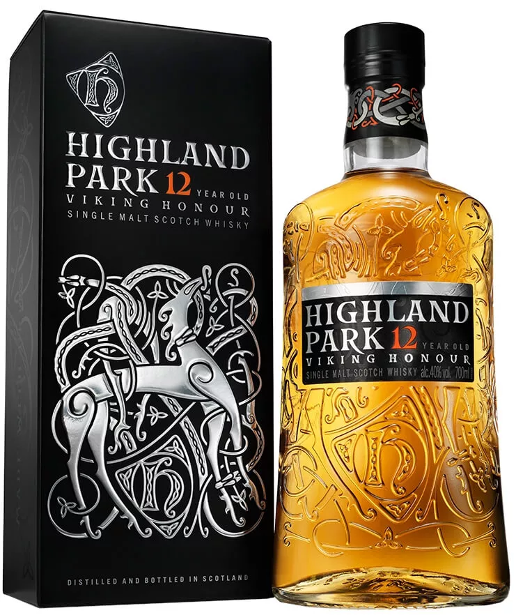 хайланд парк 12 лет виски в п\у (highland park 12 years old with box) фото - магазин Krasnikov Wine