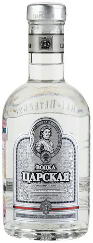царская оригинальная водка 0,05л фото - магазин Krasnikov Wine