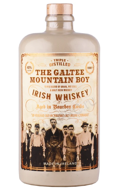 зе галти маутинс бой виски ирландский купажированный 0,7 л (the galtee mountain boy irish whiskey) фото - магазин Krasnikov Wine