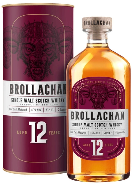 броллахан 12 лет виски шотландский солодовый 0,7 л п/у (brollachan single malt 12 years old in tube) фото - магазин Krasnikov Wine