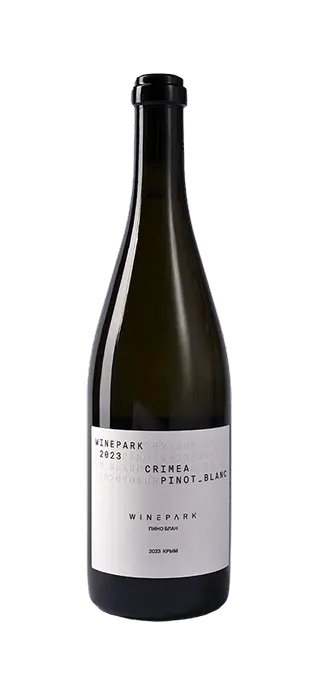 Мрия Пино Блан вино Крым сухое белое 0,75 л (Winepark Crimea Pinot Blanc)