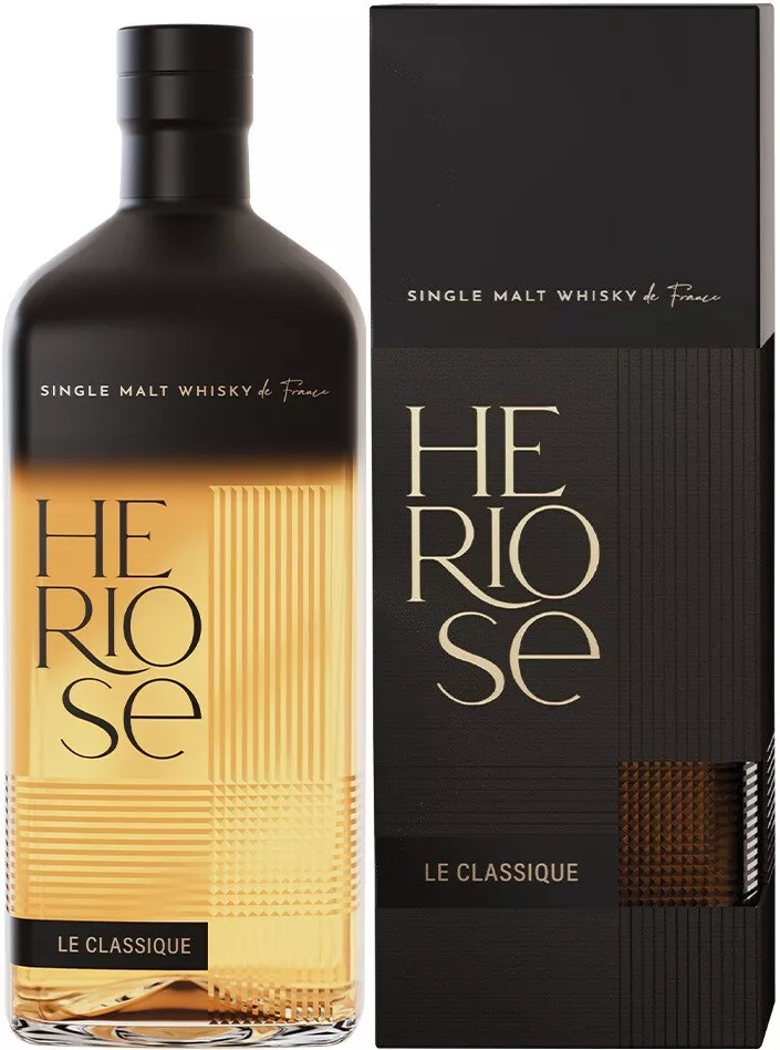 гериозе ле классик виски французский односолодовый 0,7 л в п\у (heriose le classique single malt whisky in gift box) фото - магазин Krasnikov Wine