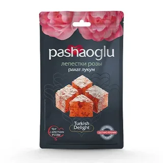 Pashaogly Рахат-Лукум лепестки розы 150гр.