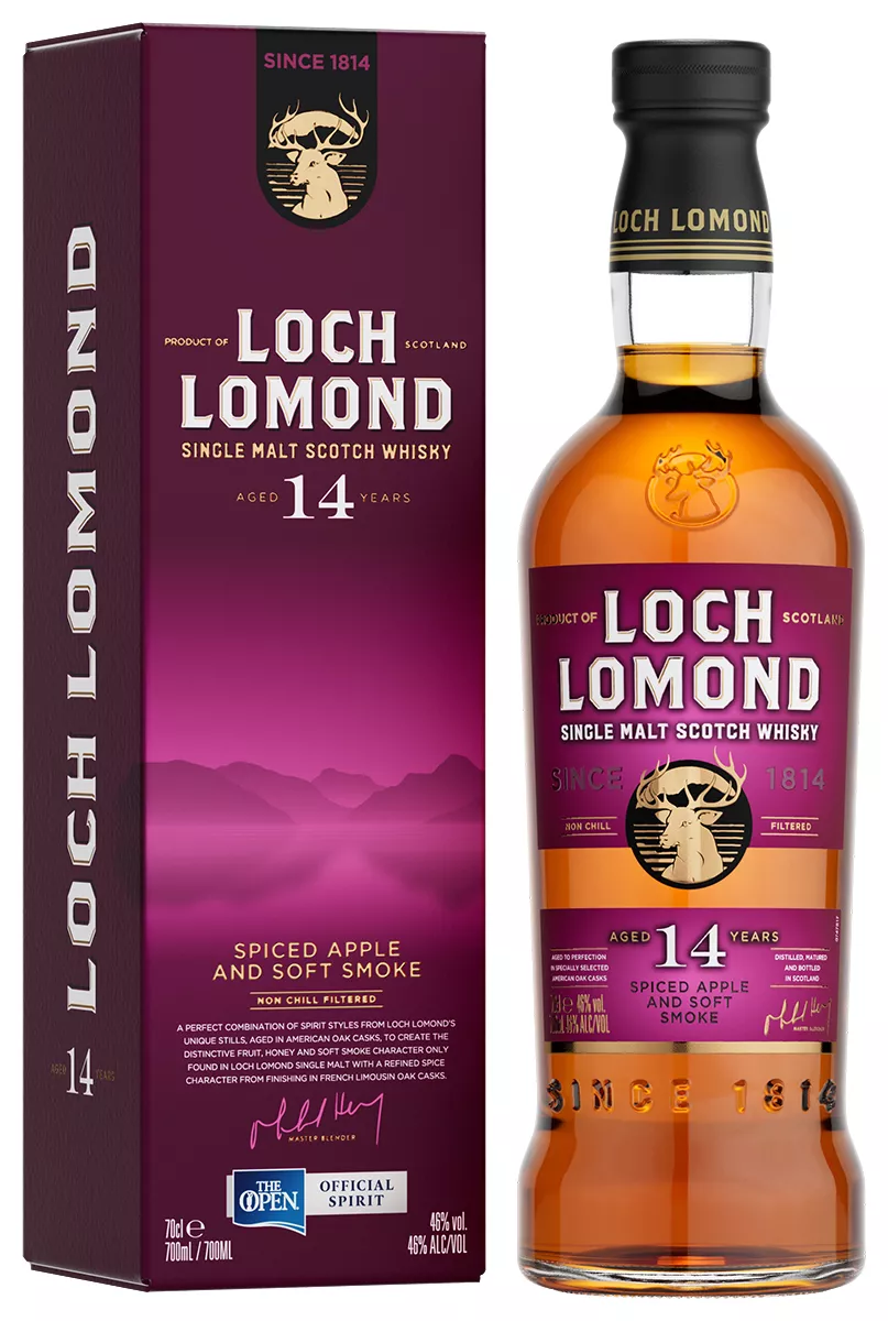 лох ломонд сингл молт 14 лет виски шотландский односолодовый в п/у 0,7 л (loch lomond single malt 14 y.o. scotch whisky in gift box) фото - магазин Krasnikov Wine