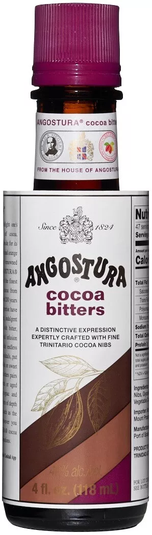 ангостура какао биттерс настойка горькая (angostura cocoa bitters) фото - магазин Krasnikov Wine