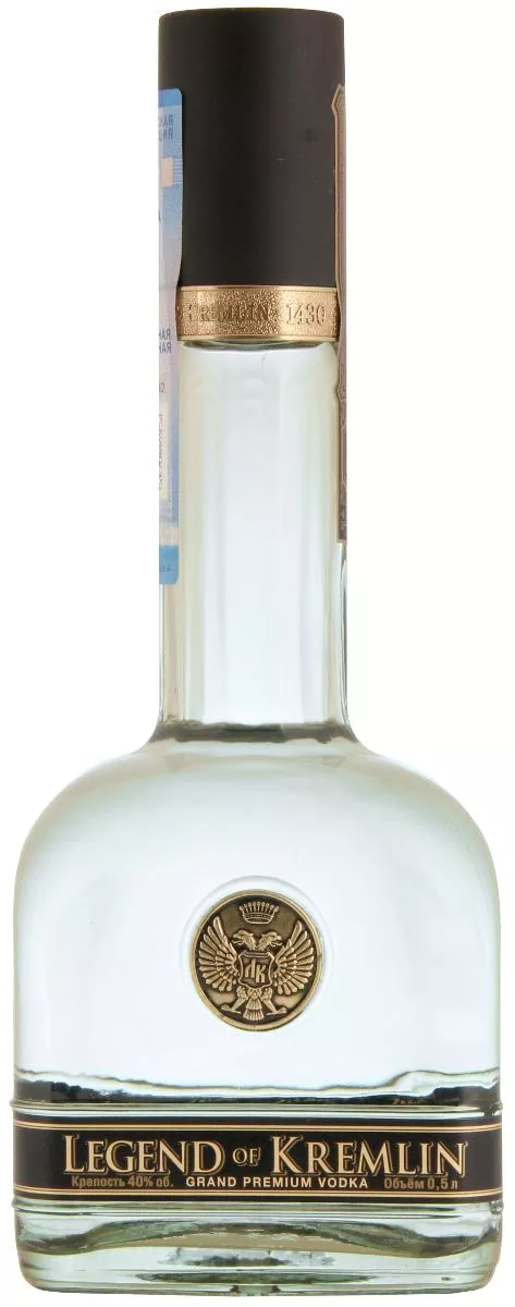 легенда кремля водка 0.5 л. (legend of kremlin vodka 0.5 l.) фото - магазин Krasnikov Wine