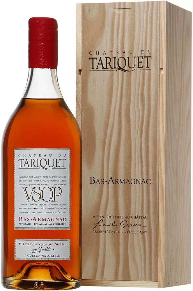 домэн тарике vsop баз-арманьяк (chateau du tariquet vsop in gift box) 2,5л фото - магазин Krasnikov Wine