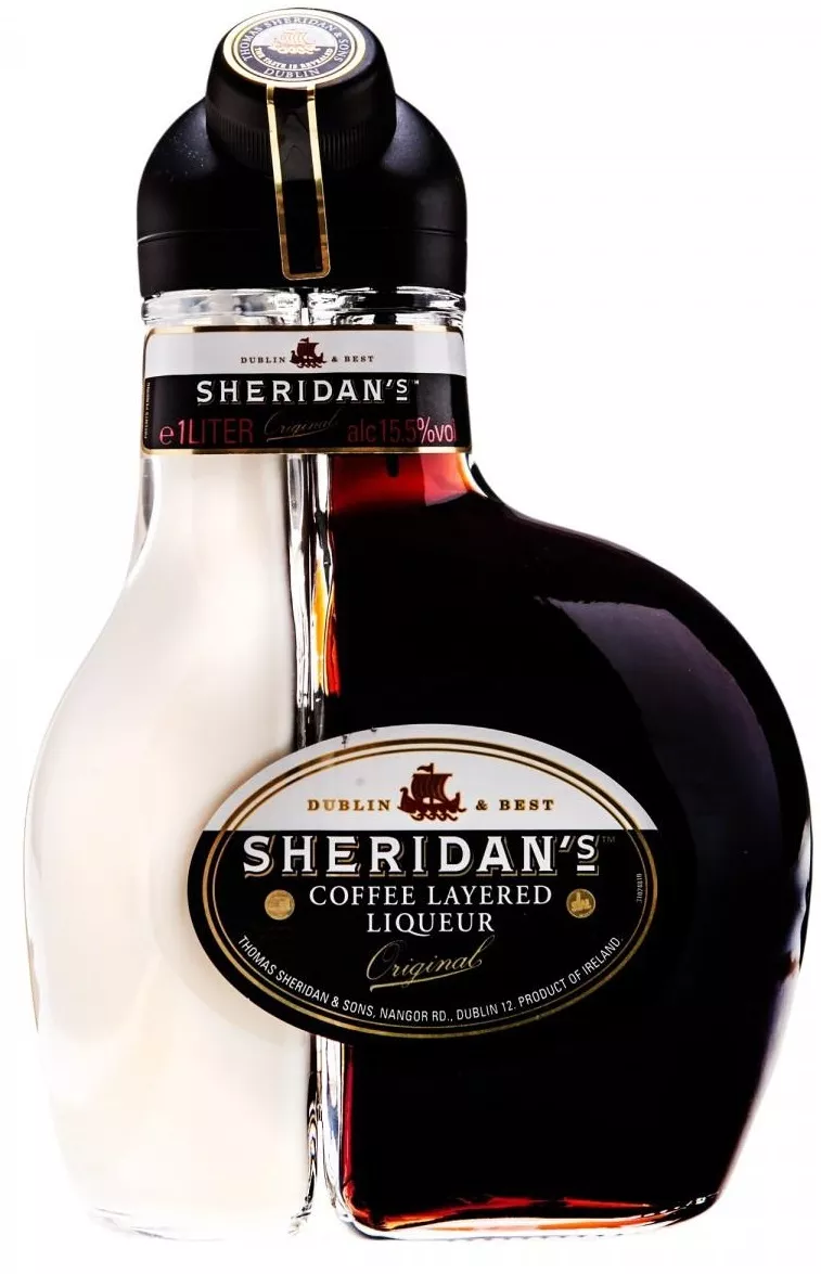 шериданс ликер кофейный двухслойный 0,5 л (sheridan’s) фото - магазин Krasnikov Wine