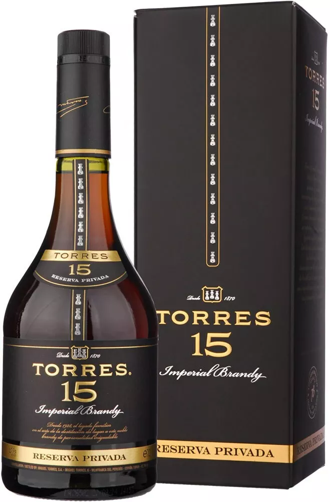 торрес 15 резерва привада бренди в п\у 0,7 л (torres 15 reserva privada in gift box) фото - магазин Krasnikov Wine