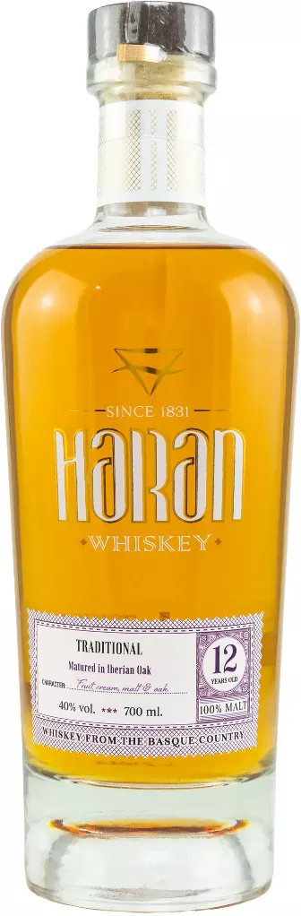 аран 12 лет ибериан оак виски солодовый (haran traditional iberian oak 12 years old) фото - магазин Krasnikov Wine