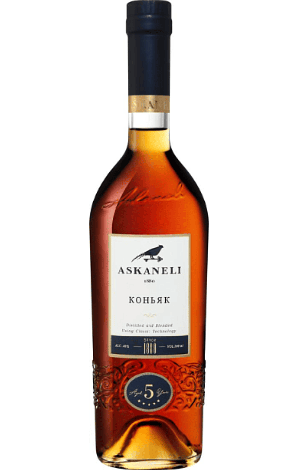 асканели грузинский коньяк пятилетний 0,5 л (askaneli 5 years old) фото - магазин Krasnikov Wine