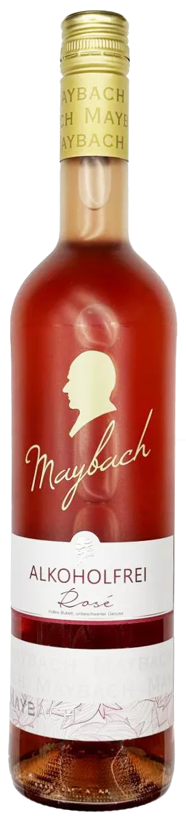 Майбах вино безалкогольное полусухое розовое 0,75 л. (Maybach semi-dry Rose Alkoholfrei)