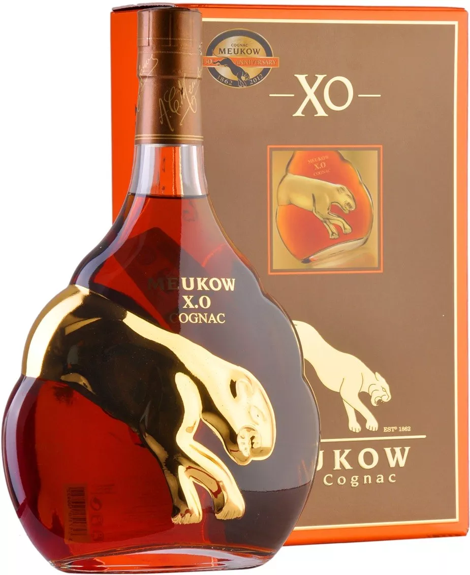 меуков хо коньяк в п\у 0,7 л (meukow x.o. in gift box) фото - магазин Krasnikov Wine