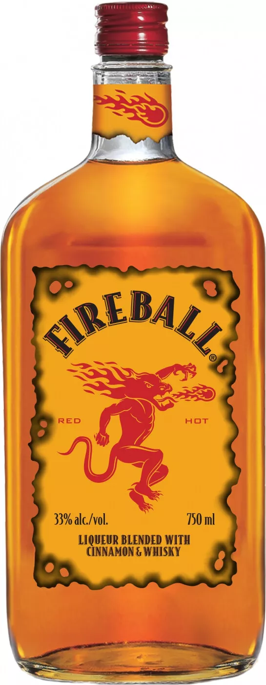 файербол спиртной напиток на основе виски 0,75 л (fireball cinnamon) фото - магазин Krasnikov Wine