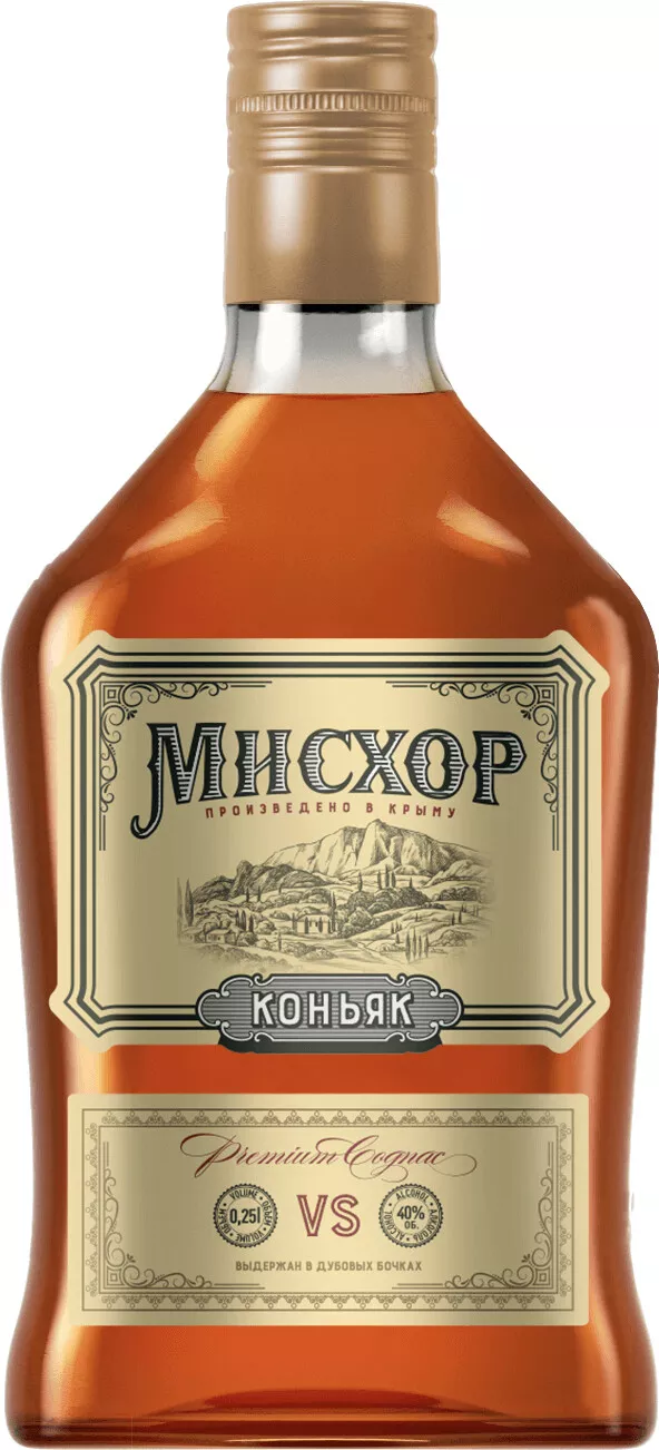 мисхор вс коньяк трехлетний 0,25 л (miskhor vs) фото - магазин Krasnikov Wine