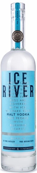 айс ривер молт водка 0,5 л (iсе river molt vodka) фото - магазин Krasnikov Wine